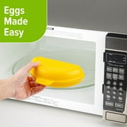 PrepSolutions 4-in-1 BPA-Free Microwave Egg Cooker, Dishwasher Safe