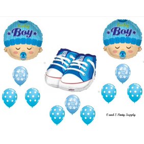 It S A Boy Rattle Baby Shower Balloons Decorations Supplies
