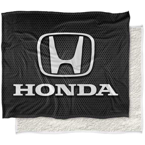 Honda Auto Blanket, 50'x60' H Logo Silky Touch Sherpa Back Super Soft Throw Blanket