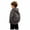 Grey-Mpeec, variant on Kids Travel Hoodie Backpack Design Zip Up Long Sleeve Casual Jacket