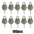 thumbnail image 2 of pitrice 100pcs Sim Card Tray Ejectors Cell Phone Accessories Removal Tools Universal Mobile Open Key Needles Exquisite Small Eject Pin, 2 of 9