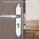 thumbnail image 3 of Cerradura De Puerta Ajustable De Acero Inoxidable De Estilo Europeo Universal Manija De Puerta De Dormitorio Cateissary EL006853-00, 3 of 6