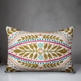 thumbnail image 3 of Creative Products Multi Colored Large Folk Pattern 14x20 Indoor / Outdoor Pillow, 3 of 3