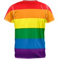thumbnail image 2 of Rainbow Gay Pride All Over Adult T-Shirt, 2 of 2