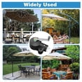 thumbnail image 7 of Cantilever Umbrella Parts, Patio Umbrella Holder Rocking Handle Adjustable Umbrella Stand Parts Patio Umbrella Parts, 7 of 7