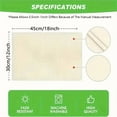 thumbnail image 3 of 4pcs Ramadan Lantern and Moon Pattern, Machine Washable Linen Placemat, Heat-Resistant, Heat-Resistant, and Easy to Clean Placemat, Table Decoration, Holiday Party Layout, Tabletop Protection, 3 of 5