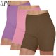 thumbnail image 1 of Leggings de yoga de moda para mujer, 3 piezas, para fitness, correr, gimnasio, para mujer, sólidos, deportivos, activos, pantalones de poliéster para mujer., 1 of 3