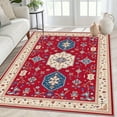 thumbnail image 6 of 1PC Persian-Style Regional Carpet Partial Carpet, Lightweight Washable Easy-to-Manage Carpet Floor Mat Festival Gift, Suitable for Living Room, Bedroom, Dining Room, Office, Balcony, Room Accessones, 6 of 9
