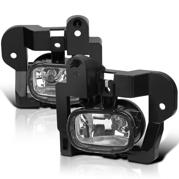 Spec-D Tuning Chrome Fog Lights   Switch   Wiring Compatible with 2021-2022 Nissan Rogue, Left   Right Pair Assembly