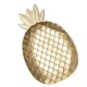 thumbnail image 2 of Dessert Platter Tray Small Fruit Tray Jewelry Storage Golden Color 11.8×7.3×1.2in 1Set, 2 of 3
