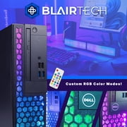 Dell RGB Desktop Computer - Hex Core Intel i5 (3.2) | 16GB DDR4 RAM | 500GB SSD | Windows 11 Pro | 24in LCD Monitor | Home or Office PC