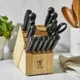thumbnail image 3 of HENCKELS Solution 15-pc Knife Block Set - Natural, 3 of 4