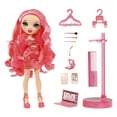 thumbnail image 4 of Rainbow High Priscilla: Poupée-mannequin rose, 4 of 6