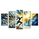 thumbnail image 1 of Cuadro decorativo Cuadros Abigail Abstracto Hombre Fuerza Rompiendo Limites Set de 5 piezas, 1 of 5