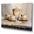 thumbnail image 2 of Designart "Coffee and Tea Bliss I" Food & Beverage Wall Art Print, 2 of 5