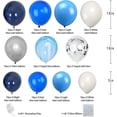 thumbnail image 2 of Balloon Garland Kit, 107 Pieces Balloon Garland Arch Decor Kit, 2 of 5