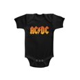 thumbnail image 1 of ACDC Combinaison Bébé Orange Noir Creeper, 1 of 2