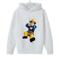 thumbnail image 3 of Sudadera con capucha divertida para niños, conjunto de 2 piezas con capucha y pantalones informales para bebés y niños, ropa estampada con dibujos animados de Sam el bombero, 3 of 5