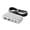 White, variant on USB C Hub with Total 100W Power Delivery 4Port (2USB C+2USB) 480Mbps Data
