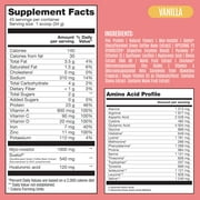 BIRDMAN Fitmingo Vegan Protein Powder with Inositol, 3 Blends, Vanilla, 45 Servings, 3.3lb