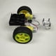 thumbnail image 4 of Chasis de coche modelo de una sola capa con motores CC y piezas electrónicas de rueda universal DIY, 4 of 8