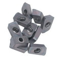 thumbnail image 2 of Insertos De Torneado De Carburo, Hoja De Inserción De Carburo CNC Resistente Al Desgaste, 10 Piezas, Alta Dureza, Corte Rápido, Recubierto Para Metal ANGGREK Otros, 2 of 8