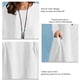 thumbnail image 5 of Vestido de moda para mujer, vestido de manga larga con bolsillos, vestido de cuello redondo para mujer, probado profesionalmente, 5 of 6