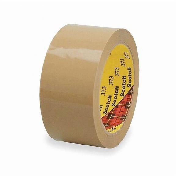 Scotch Carton Tape, Polypropylene, Tan, 72mm x 50m 373