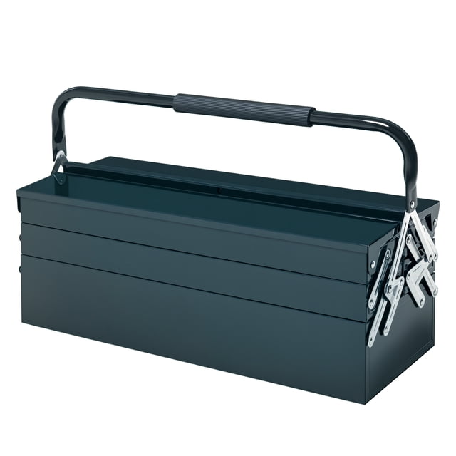 DURHAND Coffre à Outils en Métal Portable Armoire à Outils en Acier avec Poignée