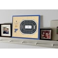 thumbnail image 2 of YouTheFan NHL St. Louis Blues 5 Layer Stadiumview Wall Art, 2 of 5