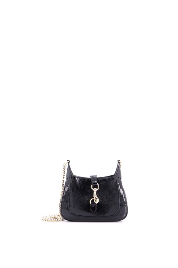 Pre-Owned Jackie Notte Chain Hobo Patent Mini By Rebag