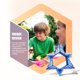 thumbnail image 4 of Inicio Oficina de Plastic Decompression Cube Adultos Niños Estrés Alivio Alivio Juguete Viajar Gaming Prop Cúbico Educativo Juega Tipo 4 Inevent FN001348-04B, 4 of 7