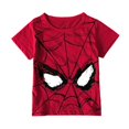 thumbnail image 1 of Nuevas camisetas de manga corta para niños, camisetas populares para niñas con dibujos de héroes, Spiderman, Capitán América, estampado para niños, camiseta de algodón para bebés, Tee8T Gao Jinjia LED, 1 of 2