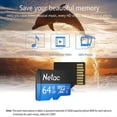 thumbnail image 2 of Netac P500 Class 10 64G Micro SDXC TF Flash Memory Card Data Storage High Speed Up to 80MB/s, 2 of 5