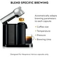thumbnail image 5 of Coffee and Espresso Maker, Chrome, 5 of 7