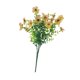 thumbnail image 2 of Ramo de flores violetas artificiales, planta falsa para jardín de casa con tallos verdes Amarillo, 2 of 9