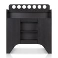 thumbnail image 2 of Furniture of America Davisen Contemporary Wood 7-Bottle Buffet in Espresso, 2 of 7