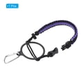 thumbnail image 3 of Uxcell Water Bottle Holder, Paracord Handle Strap Carrier Black, Purple, 3 of 5