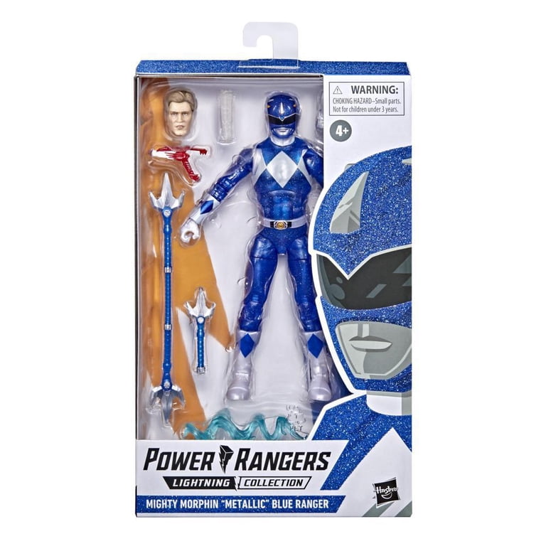 Power Rangers Lightning Collection Mighty Morphin Metallic Blue