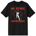 thumbnail image 7 of Superman (2025 Movie) Mr Terrific Justice Gang Men's Black Short Sleeve Tee-Medium, 7 of 7