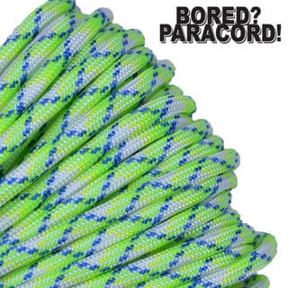 Mil Spec Paracord MIL-C-5040H Type III Built for Survival Titanium Series  made with Genuine Authentic 7 Strand 550 LB True 550 Military Specification