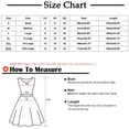 thumbnail image 3 of Wycnly Dresses for Women Lantern Sleeve Vintage Irregular Wrap Hem Midi Dresses V-Neck Short Sleeve Geometric Print Summer Knee-Length Formal Dress Orange XL, 3 of 5