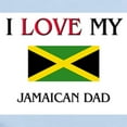 thumbnail image 2 of CafePress - I Love My Jamaican Dad Infant Bodysuit - Baby Light Bodysuit, Size Newborn - 24 Months, 2 of 4