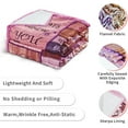thumbnail image 2 of Daughter Blanket Gift from Mom Dad Soft Fleece Throw Blanket Birthday Gift for Daughter Graduation Gift Ideas Luxury Blankets for Bed Sofa and Travel 50"x60", 2 of 7
