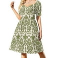 thumbnail image 2 of The Sound of Music The Von Trapp Curtain Pattern Design Sleeveless Dress Long dresses women's fashion dresses, 2 of 7