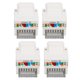 thumbnail image 4 of Módulo de red sin blindaje Sincero Cat6 50 piezas Conector RJ45 90 grados, 4 of 10