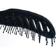 thumbnail image 3 of Peine de modelado de masaje, peine de pelo curvo de dientes anchos, cepillos para el cabello, cepillo de peinado curvo, negro, 3 of 5