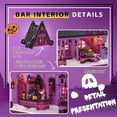 thumbnail image 3 of NAYIHOOP Halloween Haunted House Building Sets with Light for Boy Girls 14+ Not Compatible with Lego, 3 of 7
