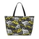 thumbnail image 2 of Fotbe White Retro Off-Road Vehicle Bolsa de Viaje para Playa - Resistente al Agua, Bolsa Tote de Gran Capacidad y Ligera con 7 Bolsillos para Mujeres y Hombres, 2 of 7