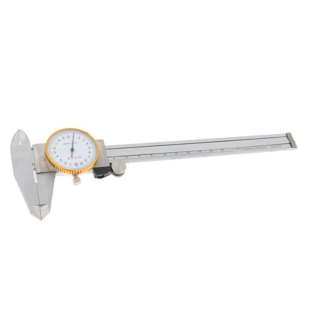 Dial Caliper Metric Gauge Measuring Dial Caliper 0 150mm 0.02mm